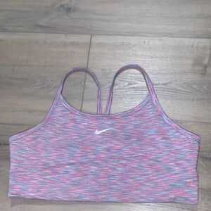 Nike Dri-Fit Girl’s Pink and Blue Sports Bra